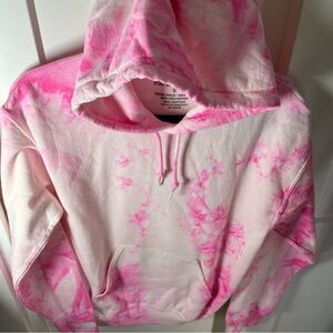 •NEW• Original Paperbacks in Pink Tie Dye 100% Cotton Sweatshirt • OPB in Small